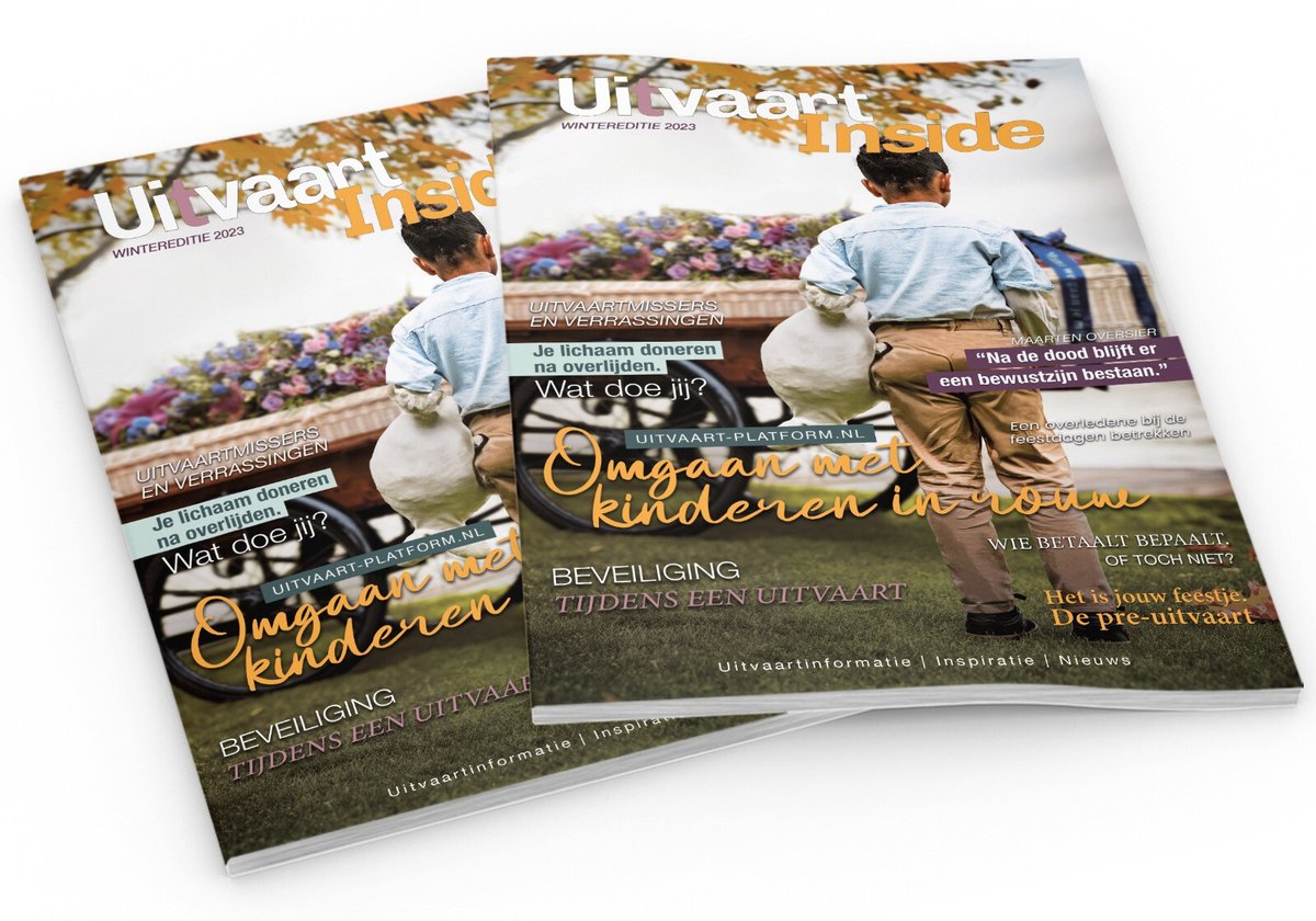 Uitvaart-Platform.nl komt met een eigen trendy glossy uitvaartmagazine; Uitvaart-Inside!
