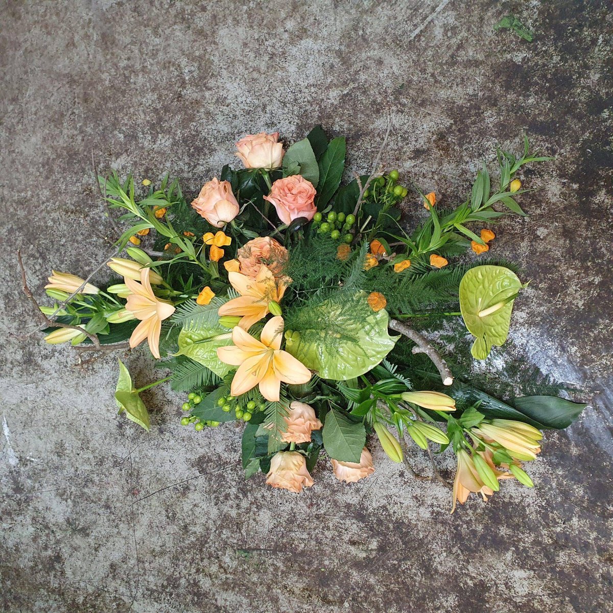 Soms vertellen bloemen bij een uitvaart wat men zelf niet kan zeggen