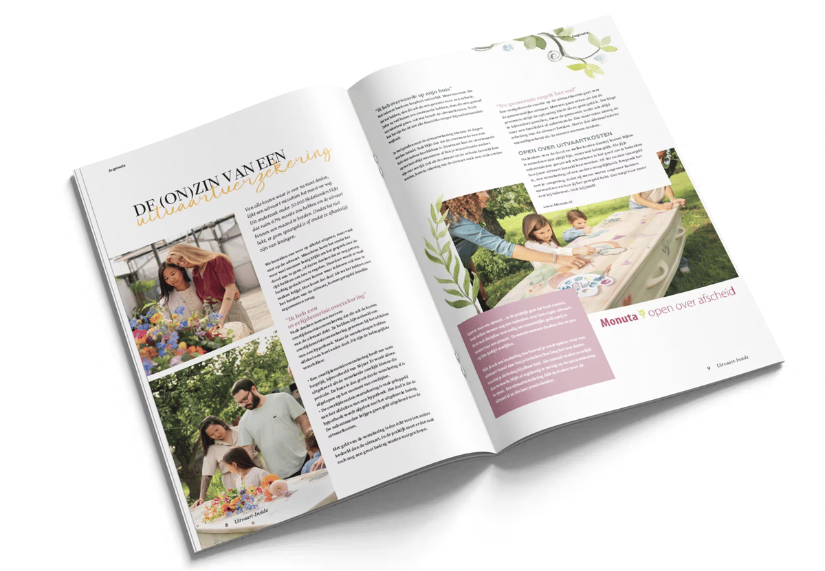 Een glossy magazine voor uitvaart en rouw, bestaat dat? Ja zeker, Uitvaart-Inside!