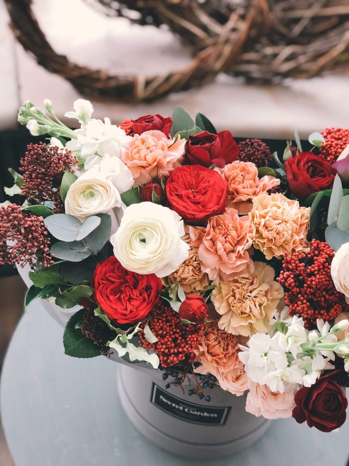 Bloemen uitzoeken voor een uitvaart