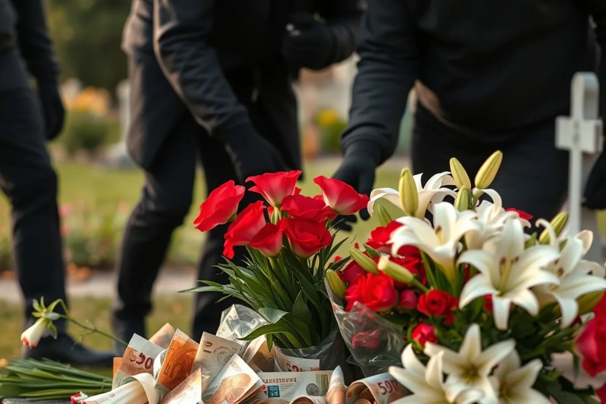 Diefstal op een begraafplaats is een ernstige overtreding van de respect voor de overledenen en hun nabestaanden.