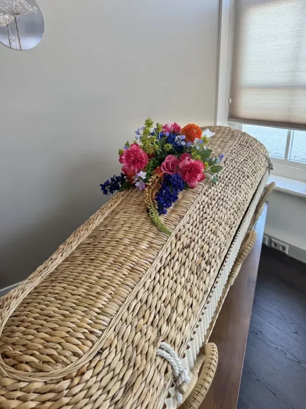 Foto van Silk flower store