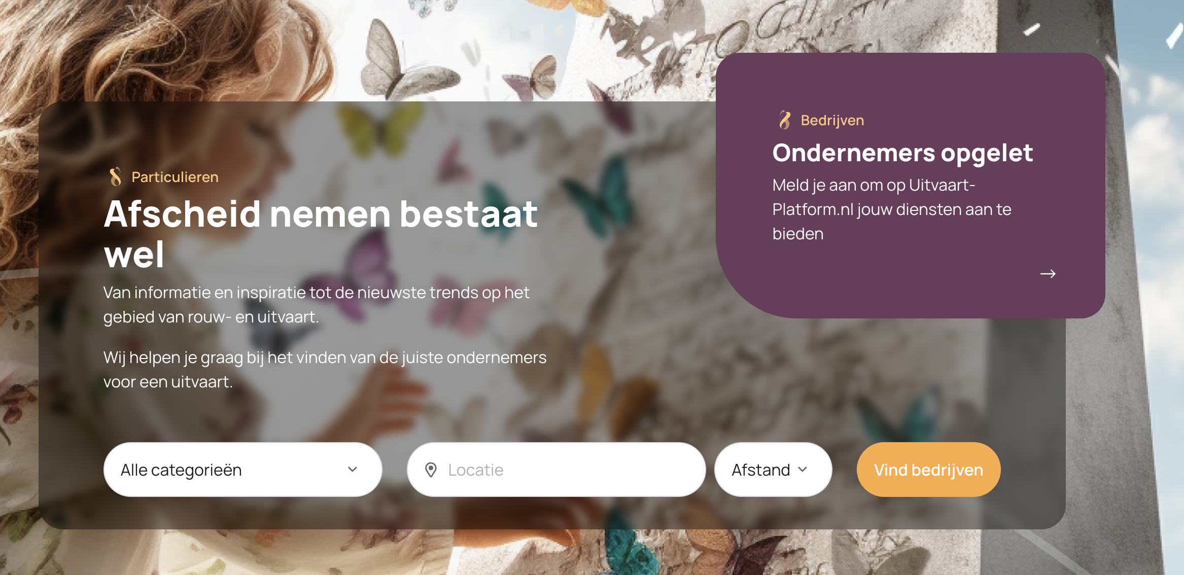 Ben je op zoek naar een uitvaartondernemer in de buurt? Bekijk de bedrijvengids van Uitvaart-Platform.nl